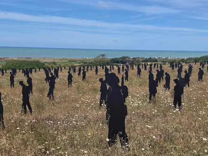 Normandy D-Day landing beaches visited during an AmaWaterways Seine river cruise