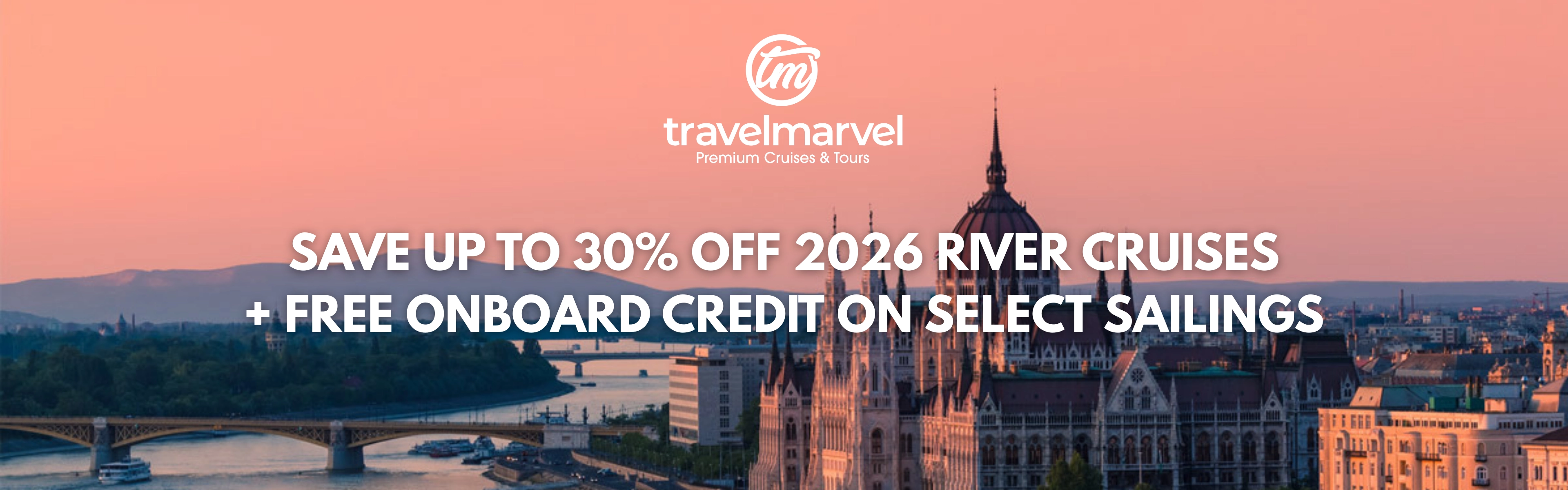 Travelmarvel River Cruise Offers Banner