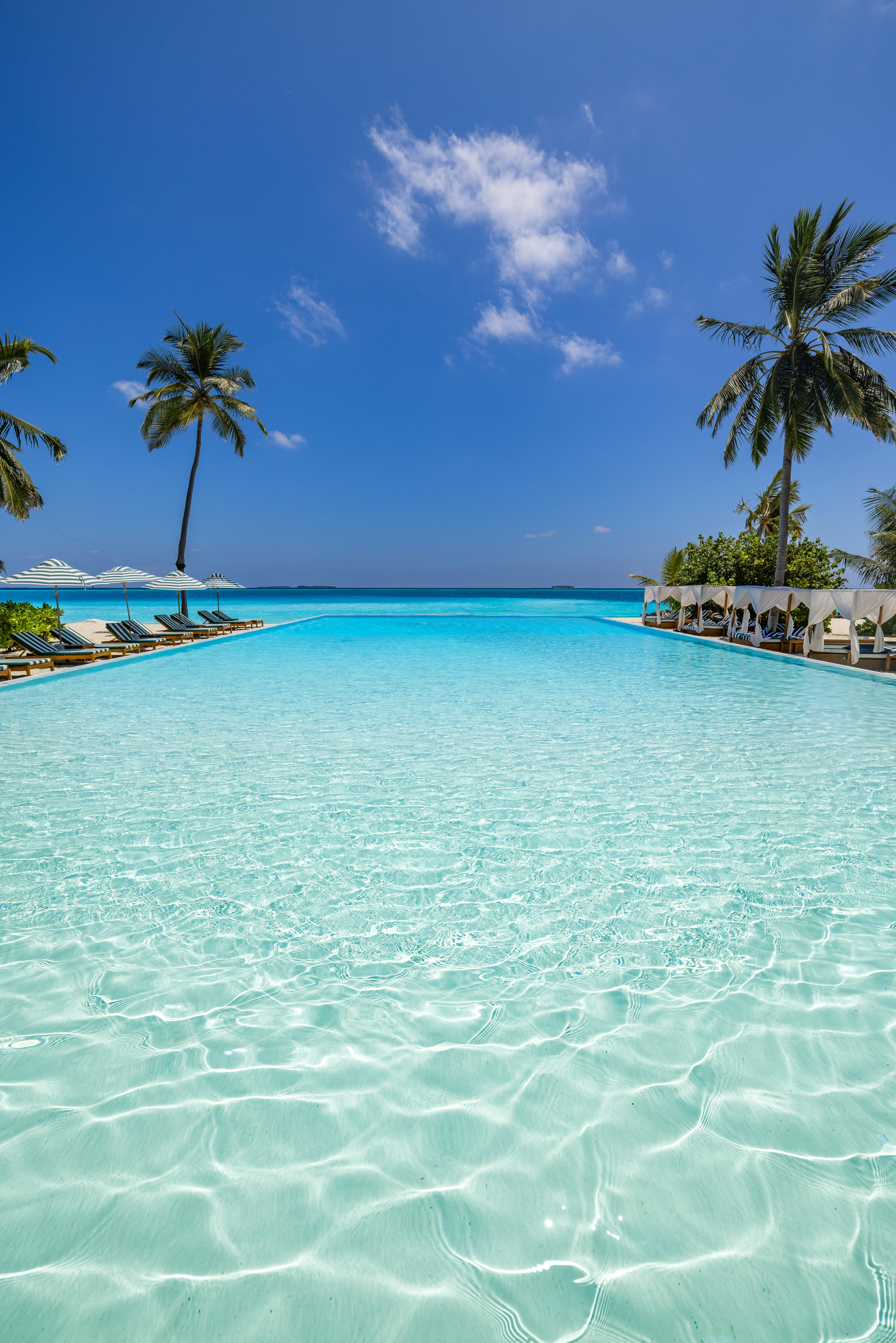 Luxury beach resort