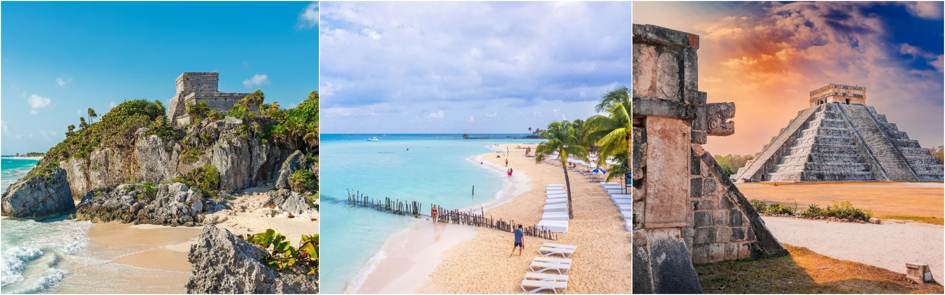 Mexico Riviera Maya holidays including Tulum, Isla Mujeres and beach escapes