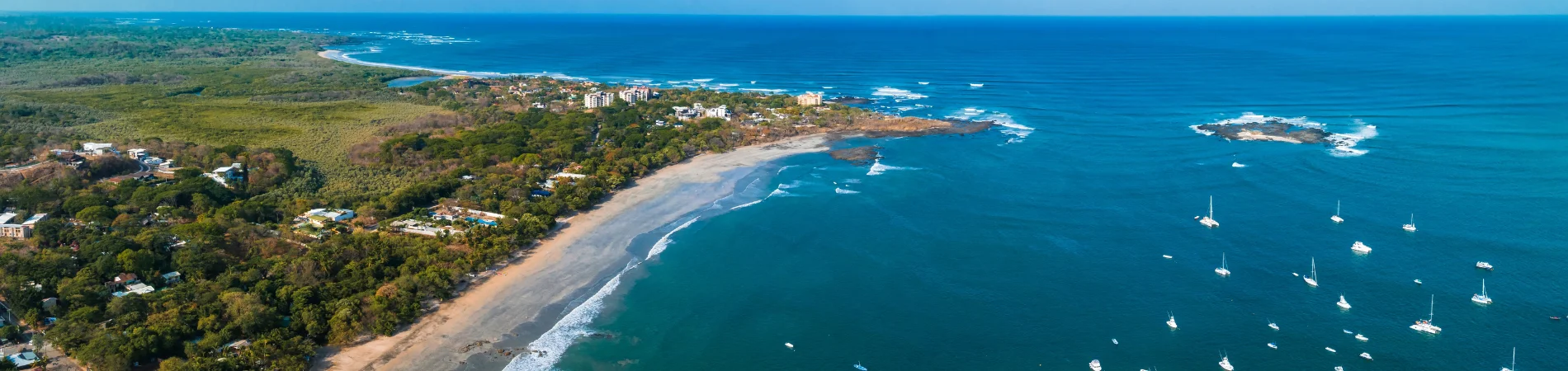 Costa Rica holidays including wildlife, rainforest, volcanoes, beaches, escorted tours and cruises