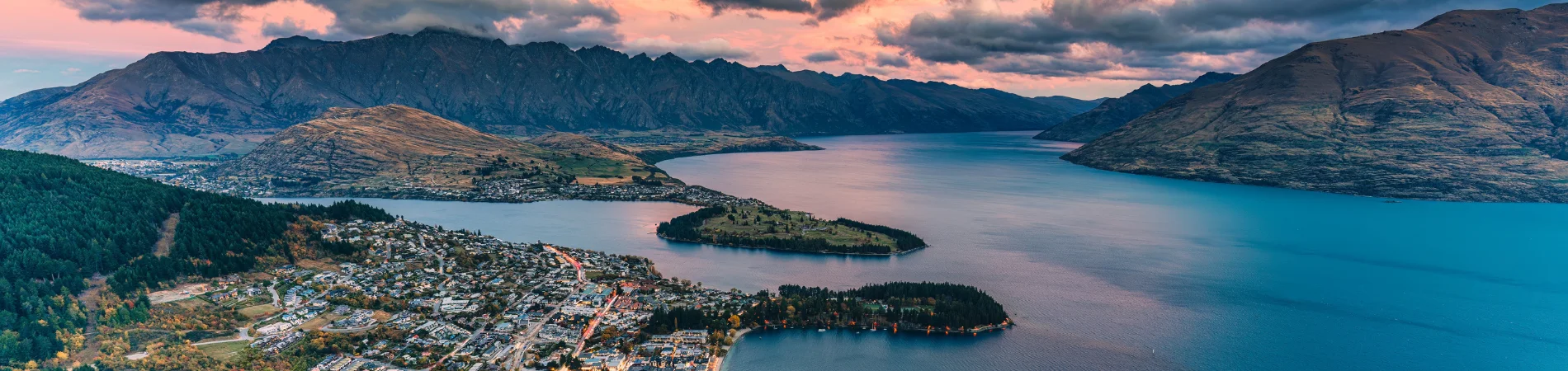 New Zealand holidays including Queenstown, Milford Sound, South Island scenery, rail journeys, escorted tours and cruises